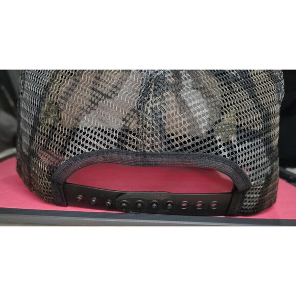 Vintage Frank J Upchurch Hat Cap Snap Back Camouflage Mesh Trucker Duck Mens 80s - Picture 7 of 16